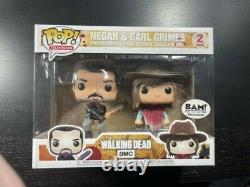 The Walking Dead Pop! Vinyl 2 Pack Negan and Carl Grimes Funko