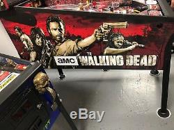 The Walking Dead (Pro) Pinball Machine. Stern. COLOR DMD SHAKER MODS 2014