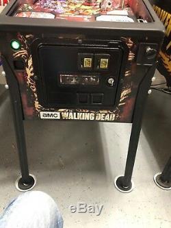 The Walking Dead (Pro) Pinball Machine. Stern. COLOR DMD SHAKER MODS 2014