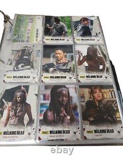 The Walking Dead Season 1-4 Cryptozpic Card Set Complete Additional Topps Set