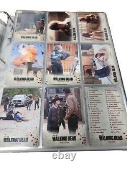 The Walking Dead Season 1-4 Cryptozpic Card Set Complete Additional Topps Set