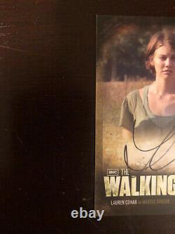 The Walking Dead Season 2 Autograph Card A9 Lauren Cohan as Maggie RARE