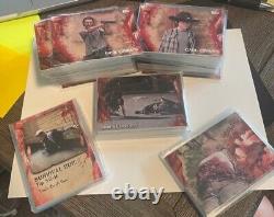 The Walking Dead Survival box Complete Mini Master Set Base and all 3 Subsets