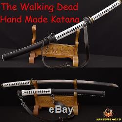 The Walking Dead Sword-Michonne's Katana Zombie Killer Battle Realy Sword SHARP