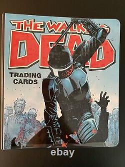 The Walking Dead Trading Card Cryptozoic Set 1 in Binder