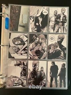 The Walking Dead Trading Card Cryptozoic Set 1 in Binder