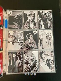 The Walking Dead Trading Card Cryptozoic Set 1 in Binder