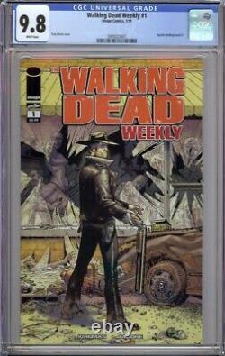 The Walking Dead Weekly 1 Cgc 9.8 1st Appearance Of Rick Grimes 2011