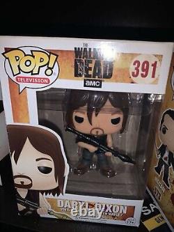 The Walking Dead collectible Funko Pop figure bundle