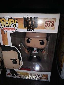 The Walking Dead collectible Funko Pop figure bundle