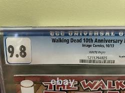 The Walking Dead first print 1 Graded (9.6)Also Walking Dead 10th A. E #1 (9.8)