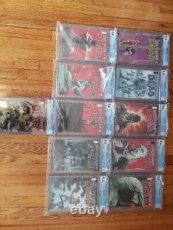 The Walking Dead run 41-50 and 50 variant cgc