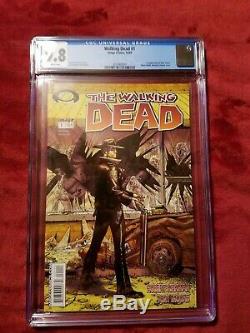 The walking dead issue 1 1st print CGC 9.8