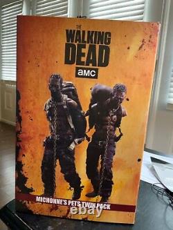 ThreeZero Walking Dead Michonne's Pets 1 & 2 1/6 Walkers AMC US? Seller