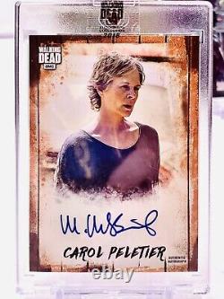 Topps Walking Dead Autograph Collection Melissa McBride As Carol Peletier #16/50