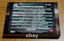 Topps Walking Dead Evolution Accordion Autograph Booklet 12 Autographs 1/2 Made