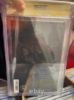 Venom The End #1 Marvel Comic Book CGC 9.6 WIlliam Russell SS Sketch NM