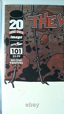 WALKING DEAD #101 SECOND PRINTING CONNECTING VARIANT Negan Lucille 2ND VF+