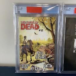 WALKING DEAD #1 & #3 Both CGC 9.6 1st Prints With Xtras