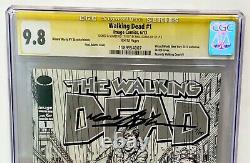 WALKING DEAD #1 CGC 9.8 SS NM/MT Neal Adams WWNY 2013 Sketch Ltd Edition #7/100