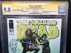 WALKING DEAD #1 World Comic Con Variant Michonne CGC 9.8 SS WithSketch 11 of 20