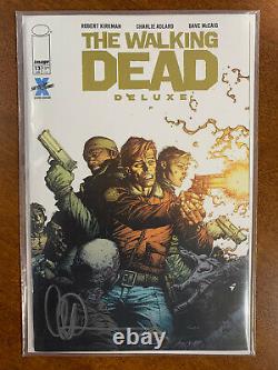 WALKING DEAD DELUXE 13 GOLD Thank You Variant Signed By Charlie Adlard