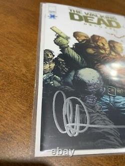 WALKING DEAD DELUXE 13 GOLD Thank You Variant Signed By Charlie Adlard