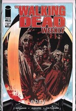 WALKING DEAD WEEKLY #1-52 RobertKirkman 2011 Image COMPLETE NM-/NM (9.2/9.4) SET