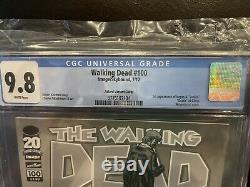 Walking Dead 100 Adlard Variant CGC 9.8 1st Print 1st Negan Lucille