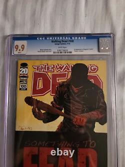 Walking Dead 100 Cgc 9.9. Mint. 1st Negan And Lucille