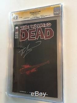 Walking Dead #100 Lucille edition CGC 9.2 SS (Kirkman) 1st Negan and Lucille