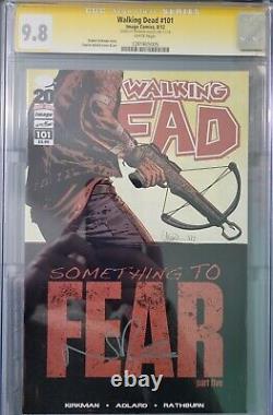 Walking Dead #101 CGCSS 9.8 Signed by Norman Reedus