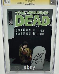 Walking Dead #109 CGC 9.8 (2013) Signed by Steven Yeun Image Comics