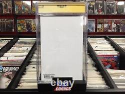 Walking Dead #109 Partial Blank Cover CGC 9.8! Signed And Sketched By Castrillo