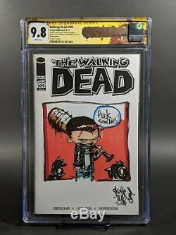 Walking Dead #109 Sketch Edition (cgc 9.8) Signed & Sketch Skottie Young