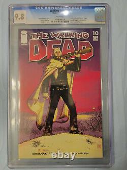 Walking Dead #10 CGC 9.8 White Pages 1st Appearance Hershel Lacey Arnold Billy