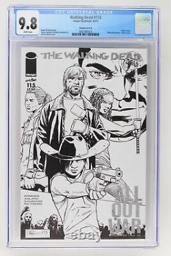 Walking Dead #115 Image/Skybound 2013 CGC 9.8 Variant Cover N
