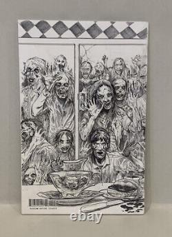 Walking Dead #150 Blank Cover Sketch Variant W Original Art GREGORY WORONCHAK