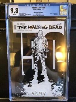 Walking Dead #150 CGC 9.8 Retailer Appreciation Edition B&W Sketch (2016 Image)