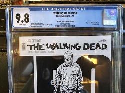 Walking Dead #150 CGC 9.8 Retailer Appreciation Edition B&W Sketch (2016 Image)