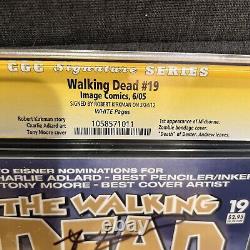 Walking Dead #15 CGC 9.8 Signed by Kirkman 1st app Michonne