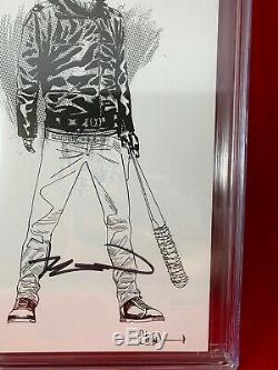 Walking Dead 163 Sketch Variant CGC 9.8 Signed By Kirkman 1500 Ratio Rick Label
