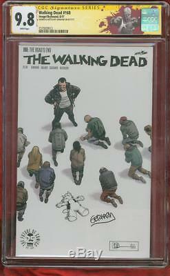 Walking Dead 168 CGC 9.8 SS Gerhard Cerebus Original art Variant sketch Cover