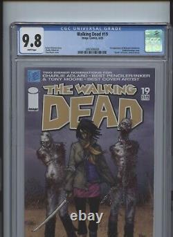 Walking Dead #19 CGC 9.8 1st app Michonne Hawthorne Zombie Bondage cover