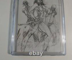 Walking Dead # 19 CGC 9.8 E variant 15th Anniversary SKETCH White Pages Image