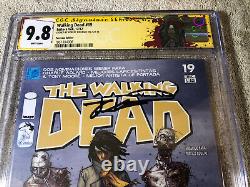 Walking Dead 19 CGC SS 9.8 Kirkman 1st Michonne Peru Variant 12/12 Bondage Cover