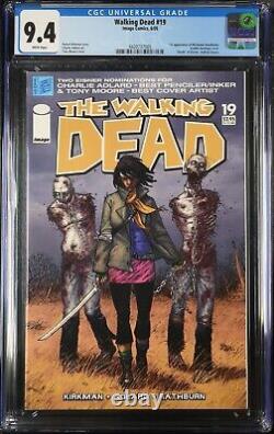 Walking Dead # 19 Cgc 9.4 1st App Michonne Zombie Bondage Key Rare 2005