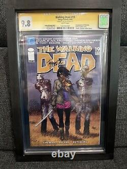 Walking Dead #19. Cgc Ss 9.8. Signed By Tony Moore 1st Michonne