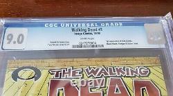 Walking Dead 1 1st Print RARE CGC 9.0