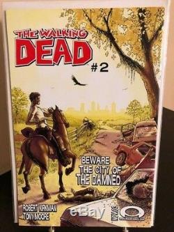 Walking Dead #1,2,3,4,5,6,7,8,9,10,11 Kirkman Cgc 1st Print Signed Tony Moore